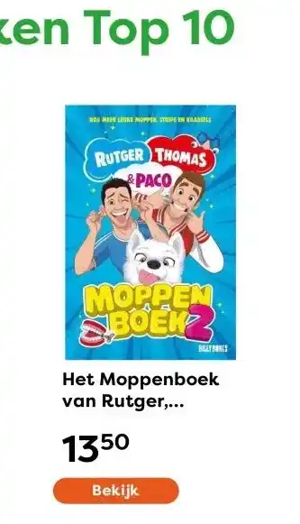 The Read Shop Het Moppenboek van Rutger, Thomas en Paco deel 2 aanbieding