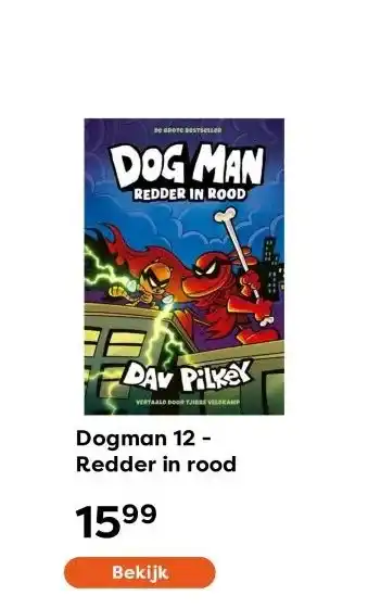 The Read Shop Dogman 12 - Redder in rood aanbieding