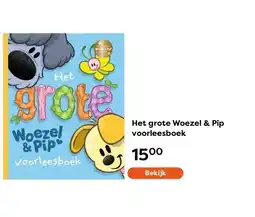 The Read Shop Het grote Woezel & Pip voorleesboek aanbieding