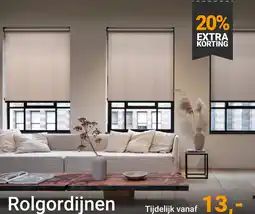 Raamdecoratie.com Rolgordijnen aanbieding