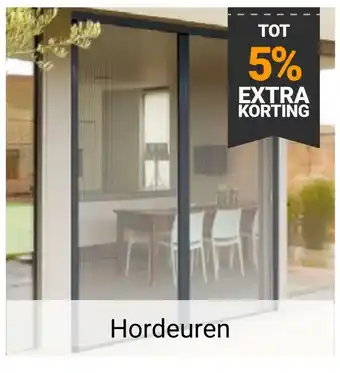 Raamdecoratie.com Hordeuren aanbieding