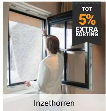 Raamdecoratie.com Inzethorren aanbieding