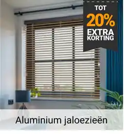 Raamdecoratie.com Aluminium jaloezieën aanbieding