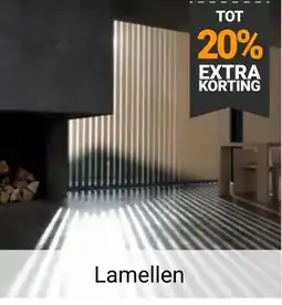 Raamdecoratie.com Lamellen aanbieding