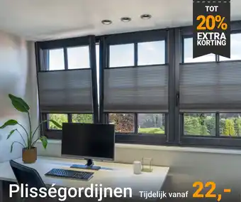 Raamdecoratie.com Plisségordijnen aanbieding