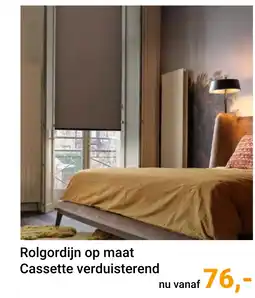 Raamdecoratie.com Rolgordijn op maat Cassette verduisterend aanbieding