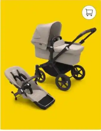 Prenatal Bugaboo Donkey 5 mono kinderwagen Desert Taupe aanbieding