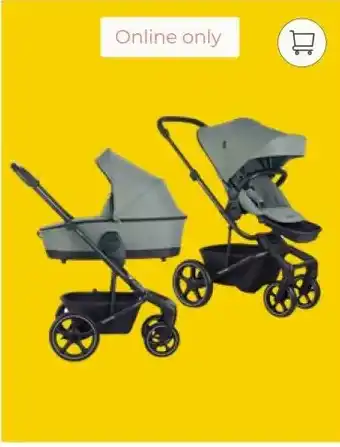 Prenatal Easywalker Harvey 5 Air kinderwagen Agave Green aanbieding