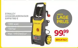 Praxis STANLEY HOGEDRUKREINIGER aanbieding