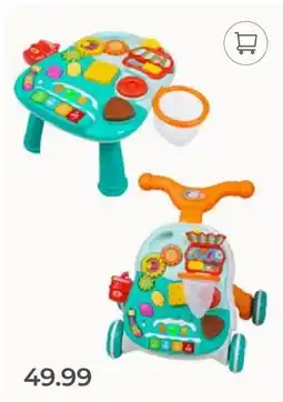 Prenatal Playgro 2 in 1 babywalker en speeltafel aanbieding