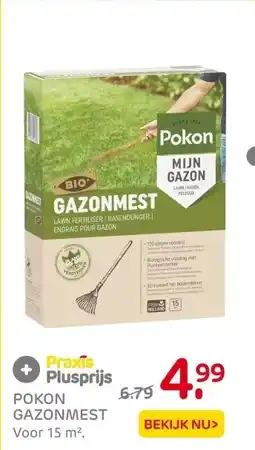 Praxis POKON GAZONMEST aanbieding