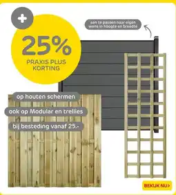 Praxis 25% PRAXIS PLUS KORTING aanbieding