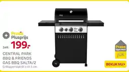 Praxis CENTRAL PARK BBQ & FRIENDS GAS BBQ SALTA/2 aanbieding