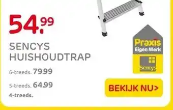 Praxis SENCYS HUISHOUDTRAP aanbieding