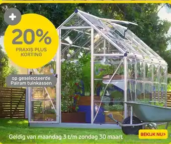 Praxis 20% PRAXIS PLUS KORTING aanbieding