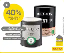 Praxis 40% PRAXIS PLUS KORTING aanbieding