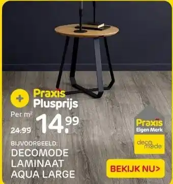 Praxis DECOMODE LAMINAAT AQUA LARGE aanbieding