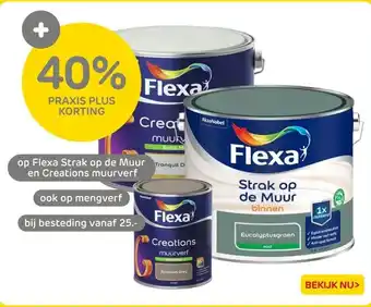 Praxis 40% PRAXIS PLUS KORTING aanbieding