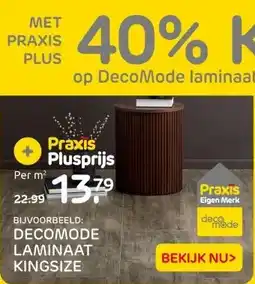 Praxis DECOMODE LAMINAAT KINGSIZE aanbieding