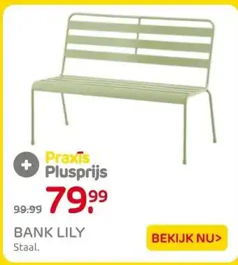 Praxis BANK LILY aanbieding