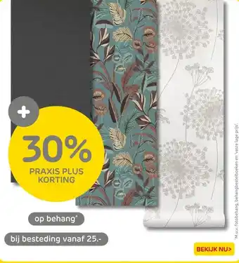 Praxis 30% PRAXIS PLUS KORTING aanbieding