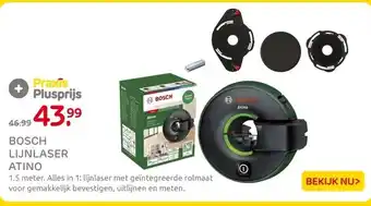 Praxis BOSCH LIJNLASER ATINO aanbieding