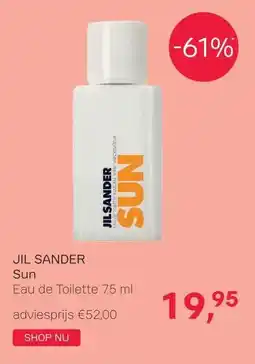 Pour Vous JIL SANDER Sun aanbieding