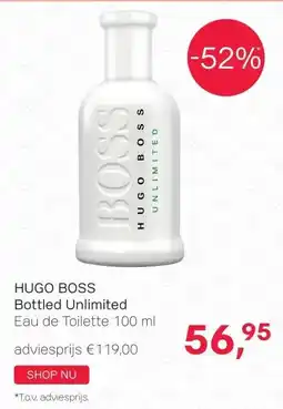 Pour Vous HUGO BOSS Bottled Unlimited aanbieding