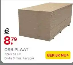 Praxis OSB PLAAT aanbieding