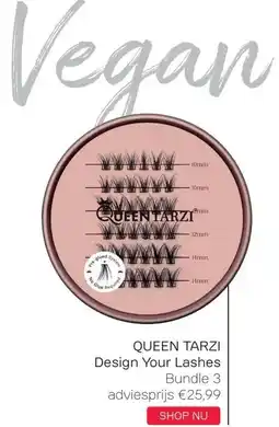 Pour Vous QUEEN TARZI Design Your Lashes aanbieding