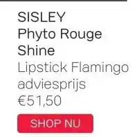 Pour Vous SISLEY Phyto Rouge Shine aanbieding