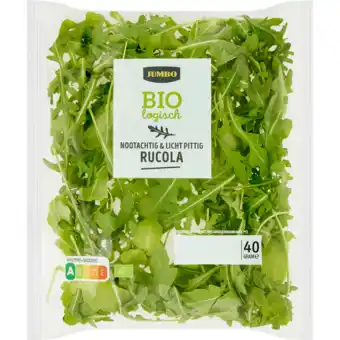 Jumbo Jumbo Biologisch Rucola 40 g aanbieding