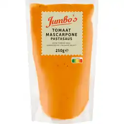 Jumbo Jumbo's Tomaat Mascarpone Pastasaus 250 g aanbieding