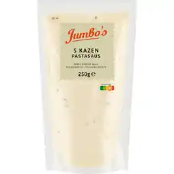 Jumbo Jumbo's 5 Kazen Pastasaus 250 g aanbieding