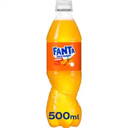 Jumbo Fanta orange zero sugar 0,5 L aanbieding