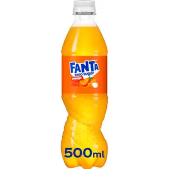 Jumbo Fanta orange zero sugar 0,5 L aanbieding