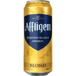 Jumbo Affligem Blond Bier Blik 500ml aanbieding