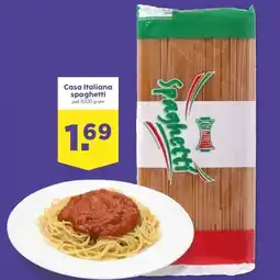 MCD Supermarkt Casa Italiana spaghetti aanbieding