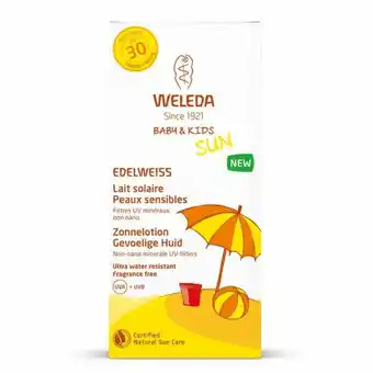 Plein.nl WELEDA Edelweiss Zonnelotion aanbieding