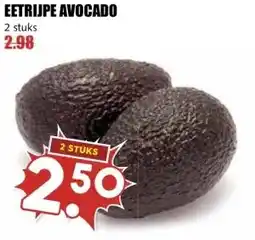 MCD Supermarkt EETRIJPE AVOCADO aanbieding