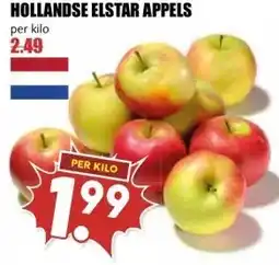 MCD Supermarkt HOLLANDSE ELSTAR APPELS aanbieding