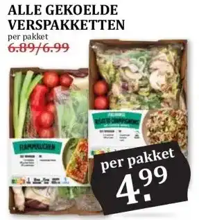 MCD Supermarkt ALLE GEKOELDE VERSPAKKETTEN aanbieding