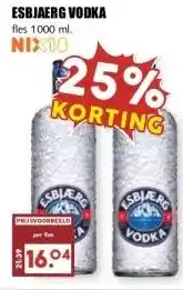 MCD Supermarkt ESBJAERG VODKA aanbieding