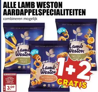 MCD Supermarkt ALLE LAMB WESTON AARDAPPELSPECIALITEITEN aanbieding