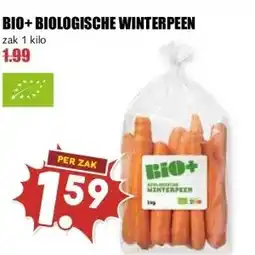 MCD Supermarkt BIO+BIOLOGISCHE WINTERPEEN aanbieding