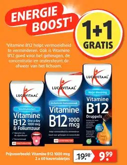 Lucovitaal Vitamine B12 1000 mcq aanbieding