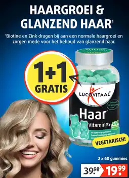 Lucovitaal HAARGROEI & GLANZEND HAAR aanbieding