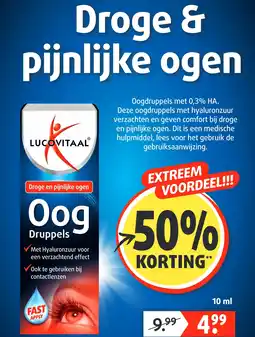 Lucovitaal Droge & piinliike ogen aanbieding