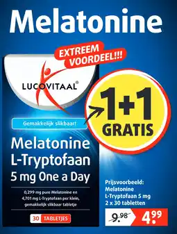 Lucovitaal Melatonine aanbieding