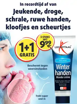 Lucovitaal Winter handen Wonder crème aanbieding